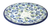 Polish Pottery Vintage Violet Dinner Plate
