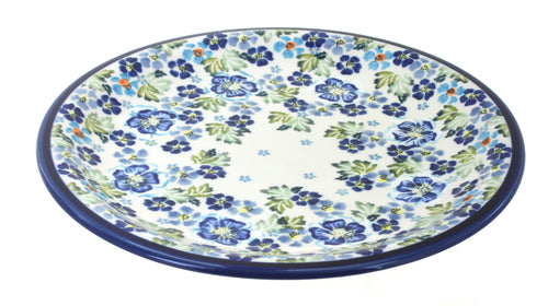 Polish Pottery Vintage Violet Dinner Plate