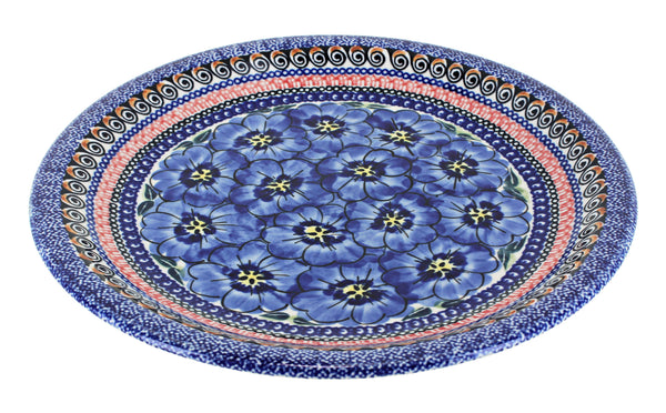 Blue Art Dinner Plate