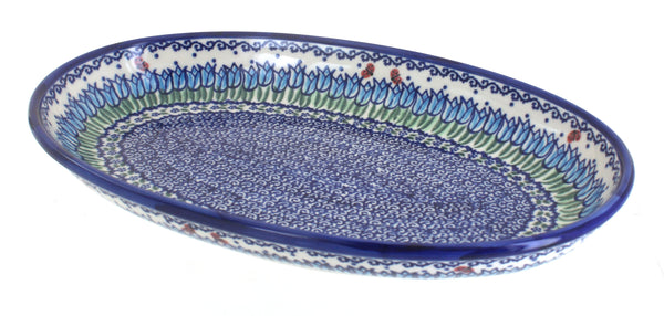 Garden Tulip Oval Platter