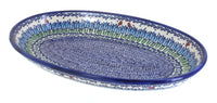 Polish Pottery Garden Tulip Oval Platter