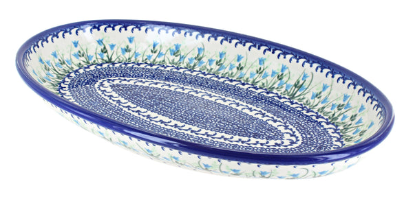 Misty Oval Platter
