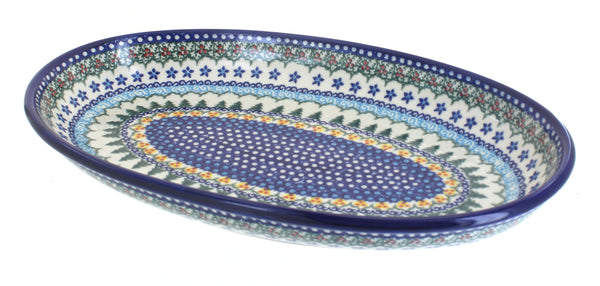 Holiday Pine Oval Platter