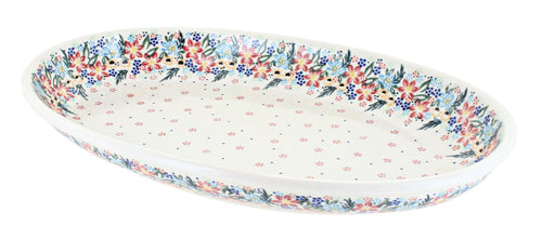 Polish Pottery Tara Oval Platter