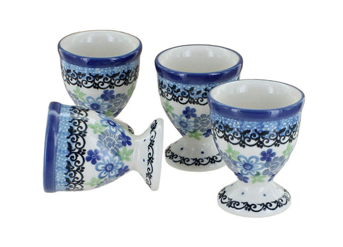 Polish Pottery Eliza Egg Cup Set