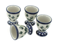 Alyce Egg Cup Set Polish Pottery