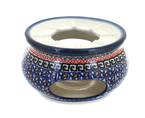 Polish Pottery Jungle Flower Teapot Warmer
