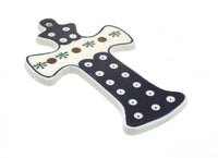 Polish Pottery Nature Cross