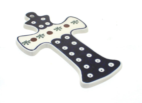 Polish Pottery Nature Cross