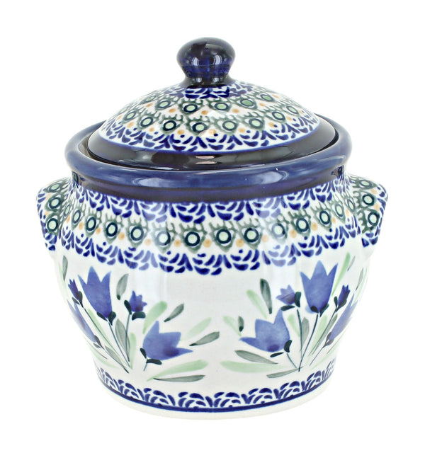 Blue Tulip Small Canister