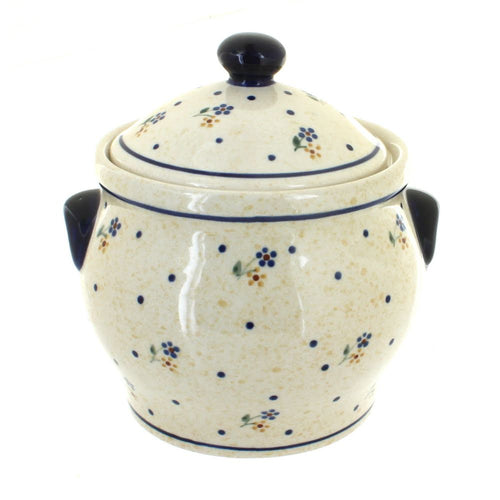Polish Pottery Country Meadow Medium Canister