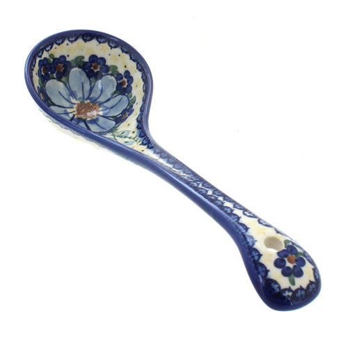 Polish Pottery Daisy Surprise Soup Ladle