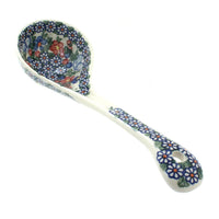 Polish Pottery Garden Butterfly Soup Ladle