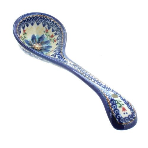 Polish Pottery Autumn Burst Soup Ladle