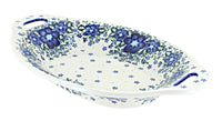 Polish Pottery Melanie Bread Tray with Handles
