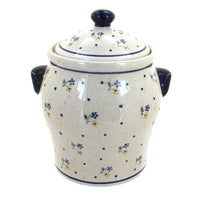 Polish Pottery Country Meadow Large Canister