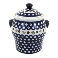 Polish Pottery Nature Large Canister