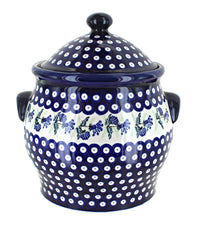 Polish Pottery Sweet Annie Cookie Jar