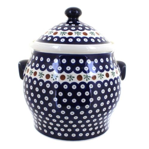 Polish Pottery Nature Cookie Jar