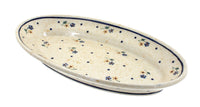 Polish Pottery Country Meadow Small Oval Platter