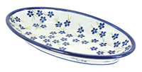 Polish Pottery Willow Small Oval Platter