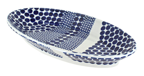 Polish Pottery Zara Small Oval Platter
