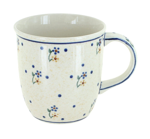 Polish Pottery Country Meadow Plain Coffee Mug