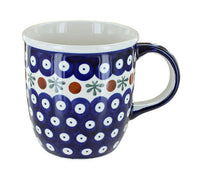 Polish Pottery Nature Plain Coffee Mug
