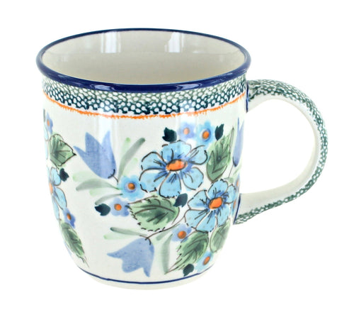 Polish Pottery Ballina Plain Coffee Mug