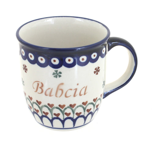 Grandma Mug Polish Pottery