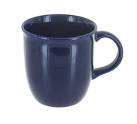 Polish Pottery Cobalt Plain Coffee Mug