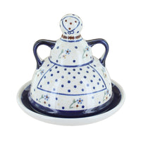 Polish Pottery Country Meadow Small Cheese Lady