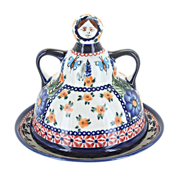 Floral Butterfly Small Cheese Lady