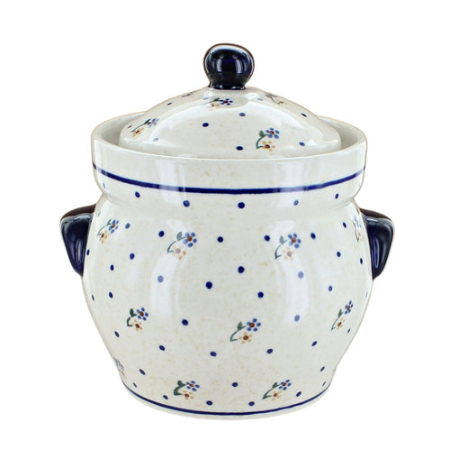 Polish Pottery Country Meadow Small Container