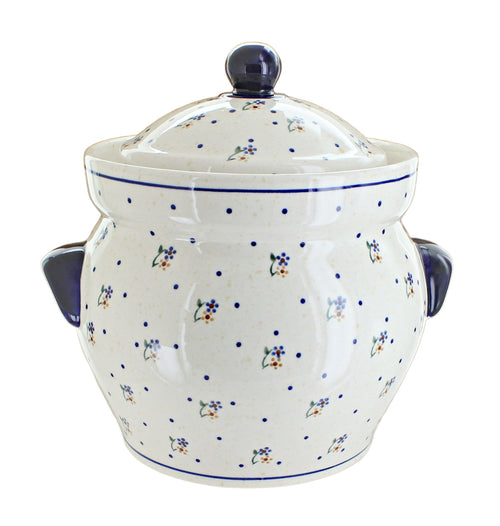 Polish Pottery Country Meadow Large Container