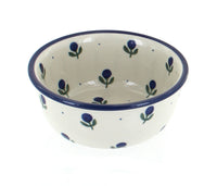 Polish Pottery Blueberry Small Bowl