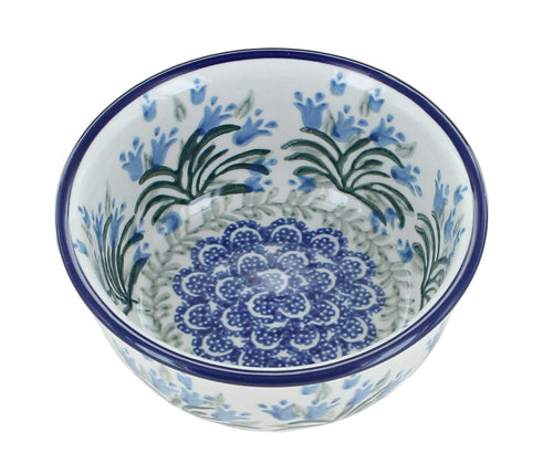 Tulip Bouquet Small Bowl Polish Pottery