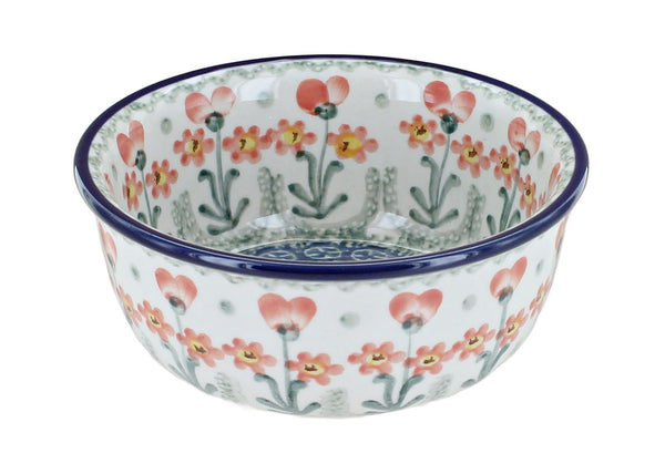 Peach Posy Small Bowl