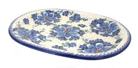 Polish Pottery Daisy Surprise Large Oval Platter