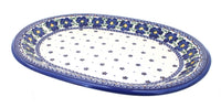 Polish Pottery Spring Blossom Large Oval Platter
