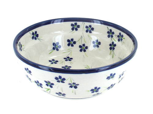 Polish Pottery Willow Cereal/Soup Bowl