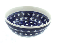 Polish Pottery Stars Cereal/Soup Bowl