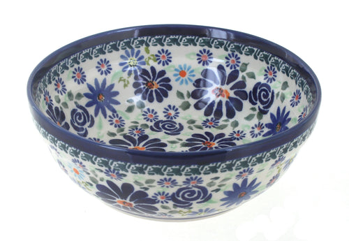 Polish Pottery Fantasy Cereal/Soup Bowl
