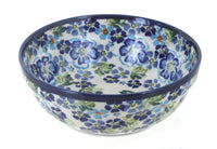 Polish Pottery Vintage Violet Cereal/Soup Bowl