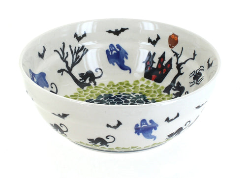 Polish Pottery Monster Mash Cereal/Soup Bowl