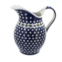 Polish Pottery Nature Pitcher
