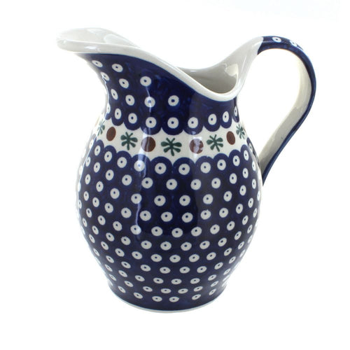 Polish Pottery Nature Pitcher