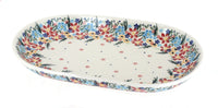Polish Pottery Tara Medium Oval Dish