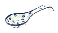 Polish Pottery Willow Large Spoon Rest