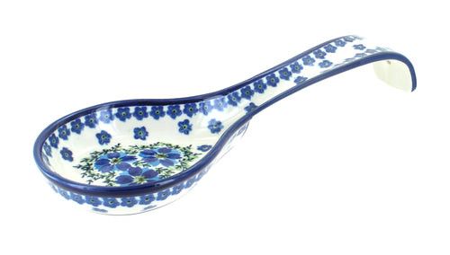 Polish Pottery Kalina Large Spoon Rest